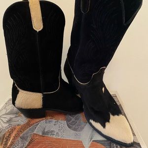 Vintage Steer cowboy boots